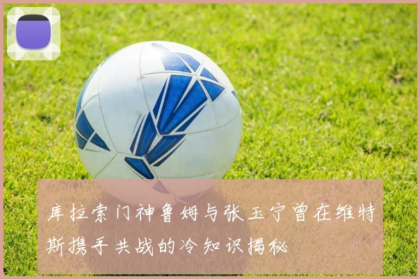 库拉索门神鲁姆与张玉宁曾在维特斯携手共战的冷知识揭秘